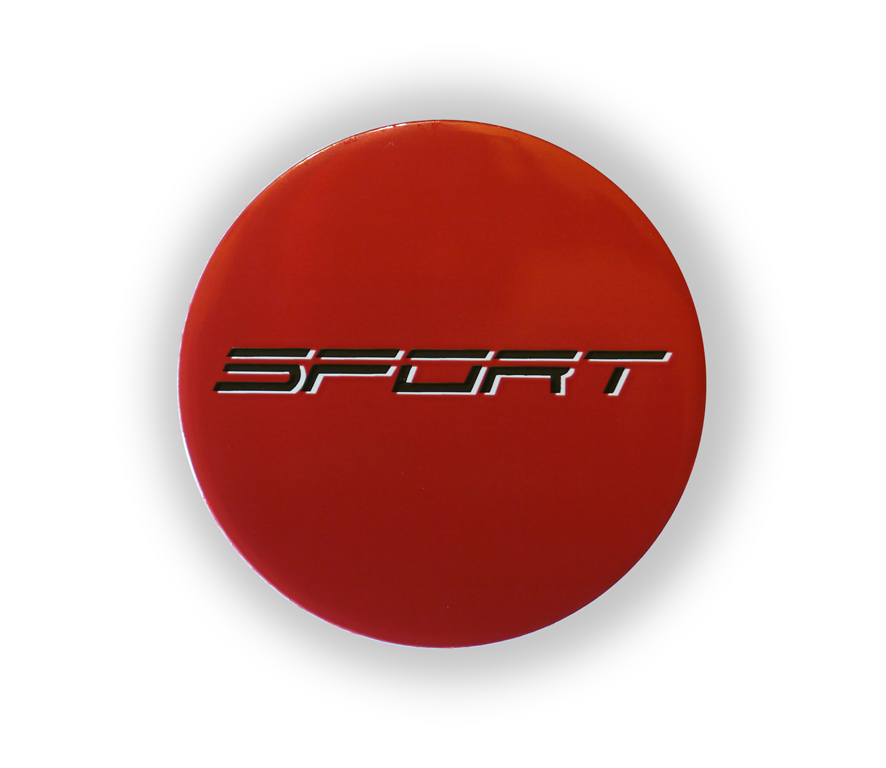 Design Sport tappi coprimozzo cerchi 60 mm - Spedizione gratuita